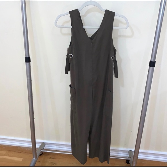 OLIVE GREEN ROMPER - Picture 2 of 4